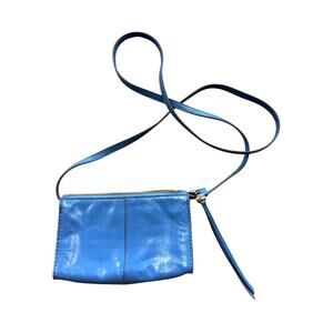 Hobo Jewel Leather Crossbody Bag Tranguil Blue